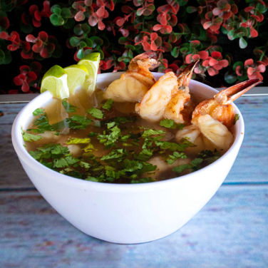 Caldo de Camarón El Flotante Restaurante